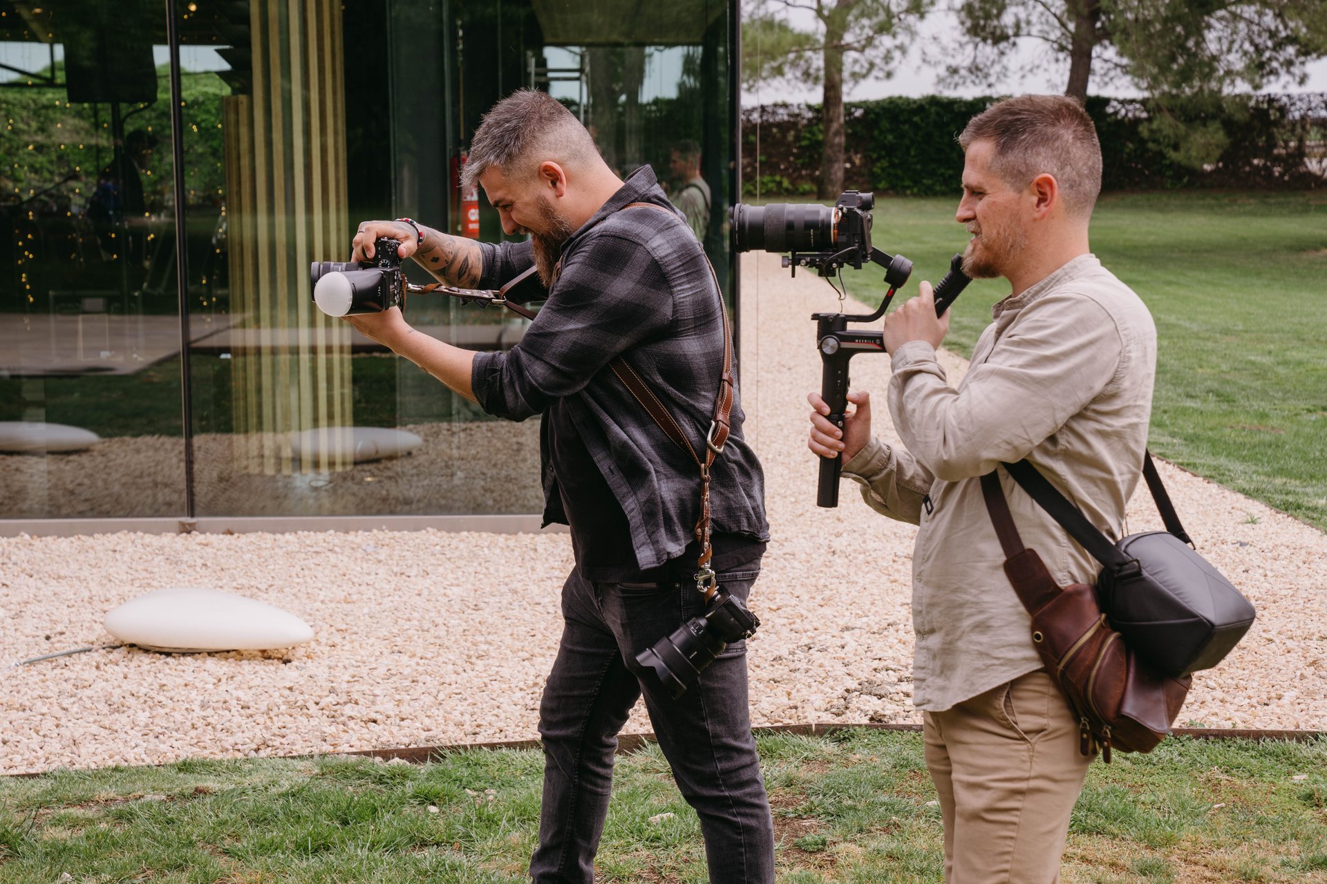 Ferran (fotógrafo) y Eric (videógrafo) de Lifetime Weddings en Tarragona