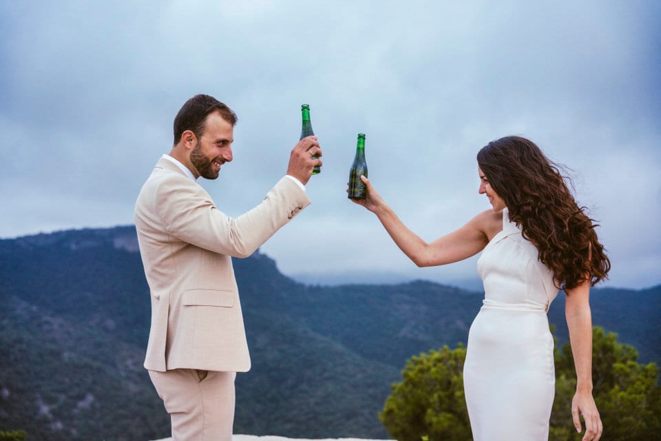 Un elopement real a Siurana · 10